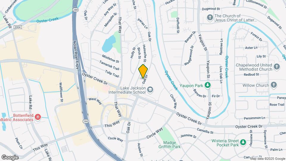 117 Oak Dr Mapa y Detalles de la Ubicación