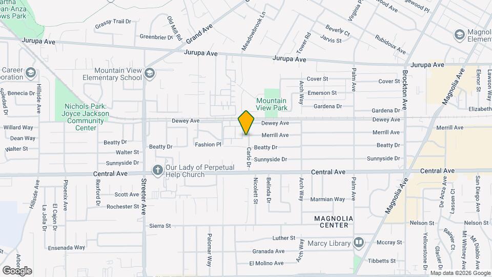 6363 Carlo Dr Map and Location Details