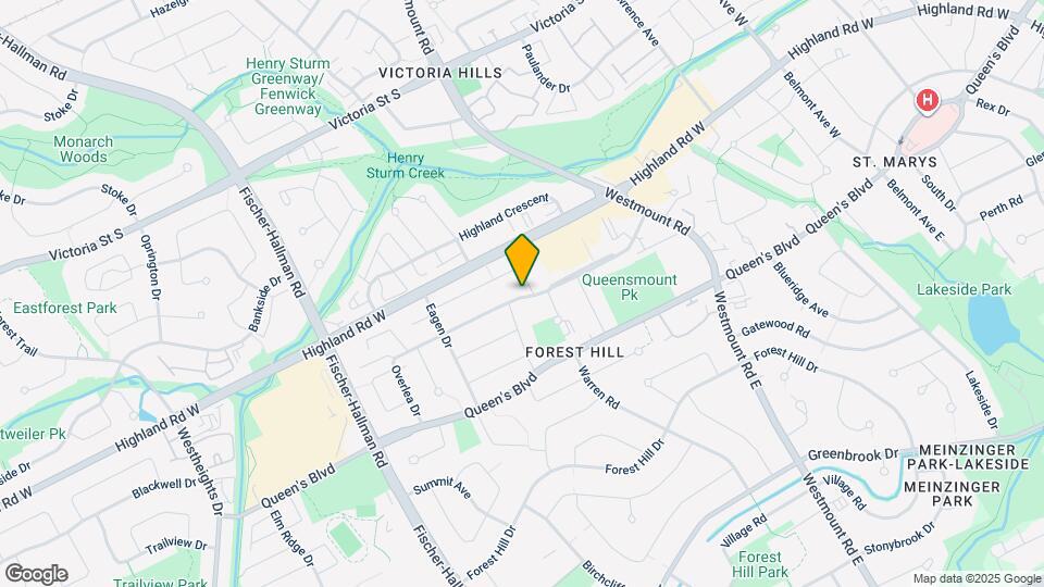 152 Overlea Dr Map and Location Details