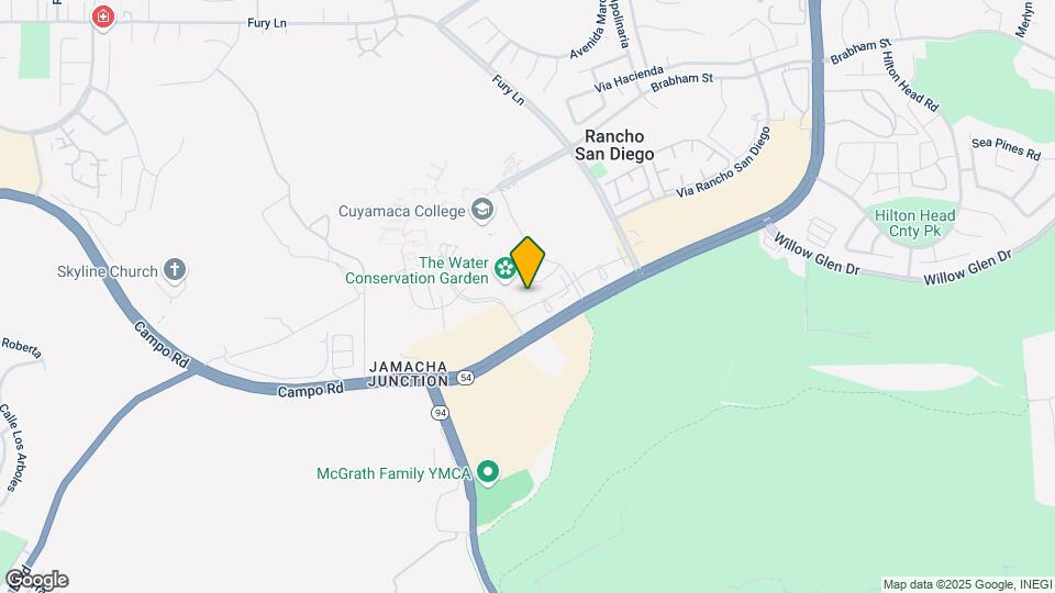 12191 Cuyamaca College Dr Map and Location Details