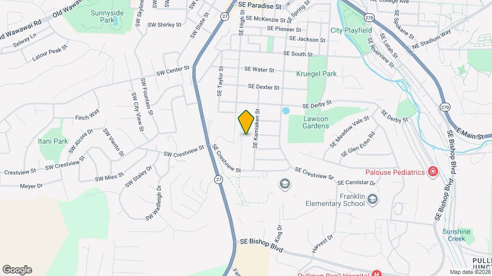 1000 SE Thompson St Map and Location Details