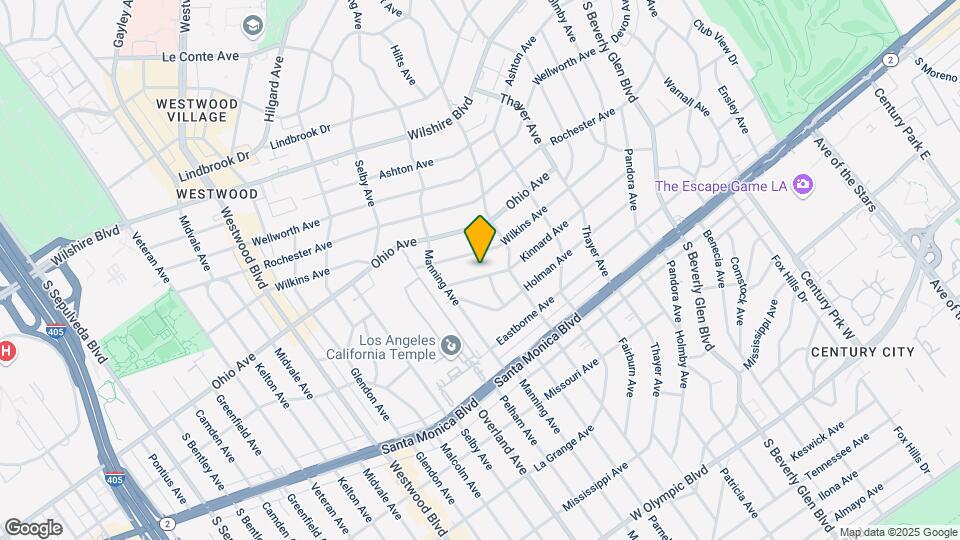 10633 Kinnard Ave Map and Location Details