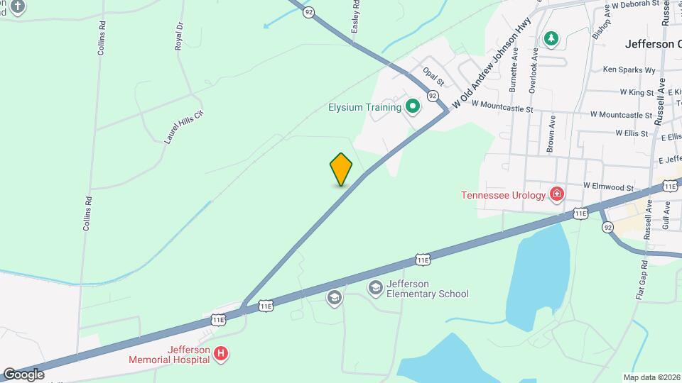 420 W Old Andrew Johnson Hwy Map and Location Details