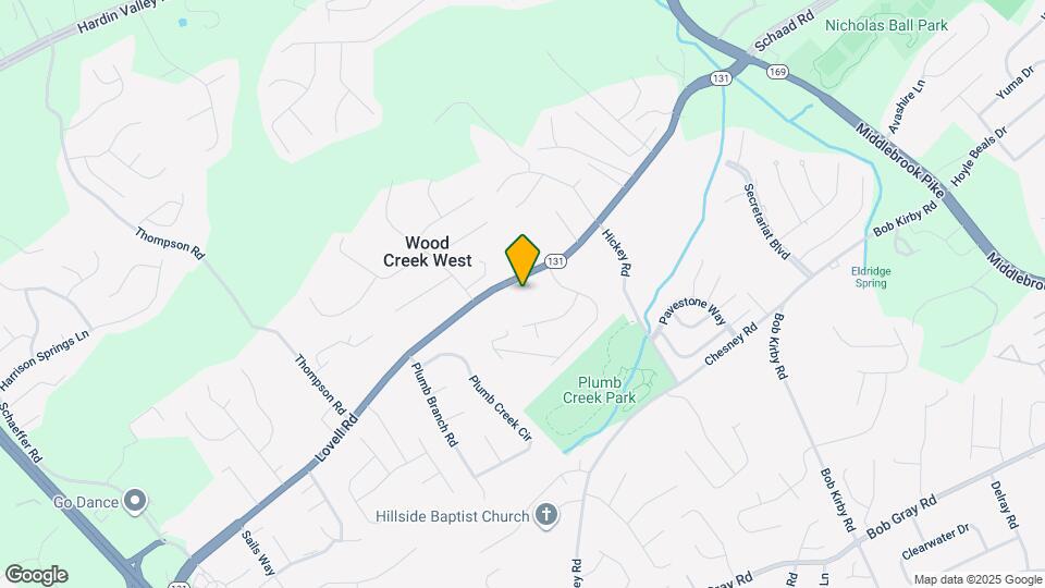 1905 Meadowview Ln Map and Location Details