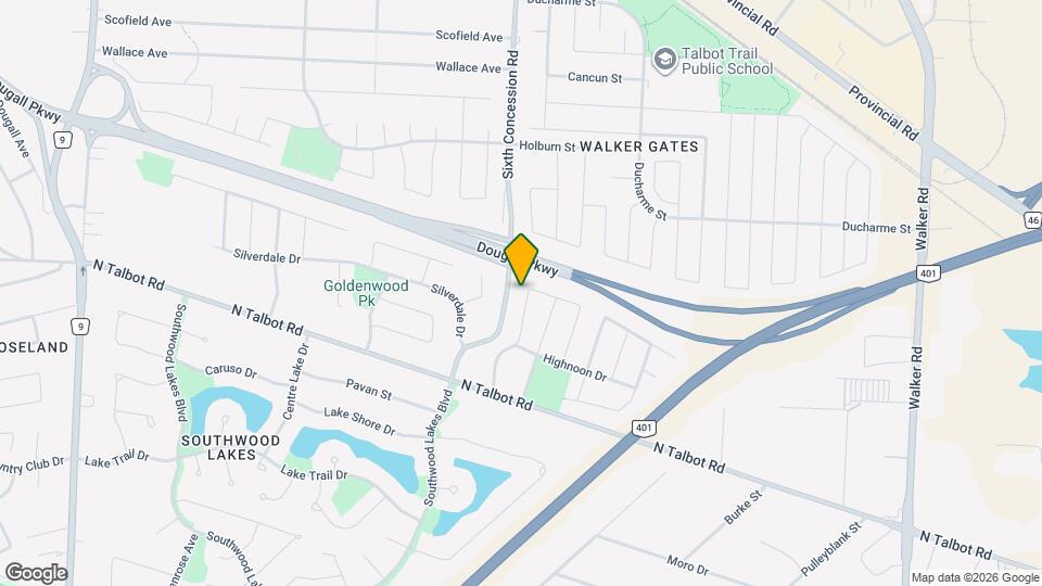 4209 Pioneer Ave Map and Location Details