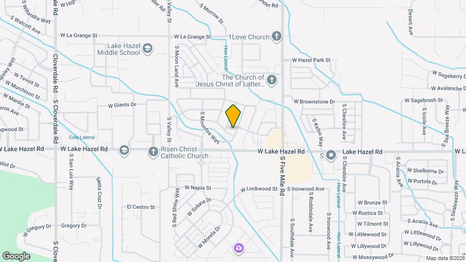 6087 S Rising Sun Way Map and Location Details