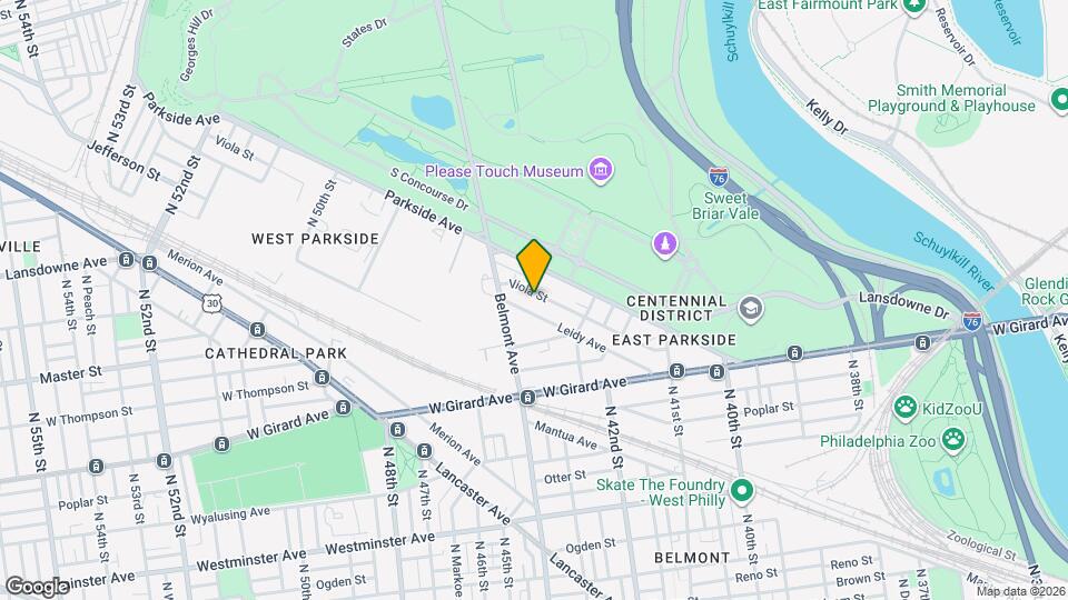 4258 Viola St Map and Location Details