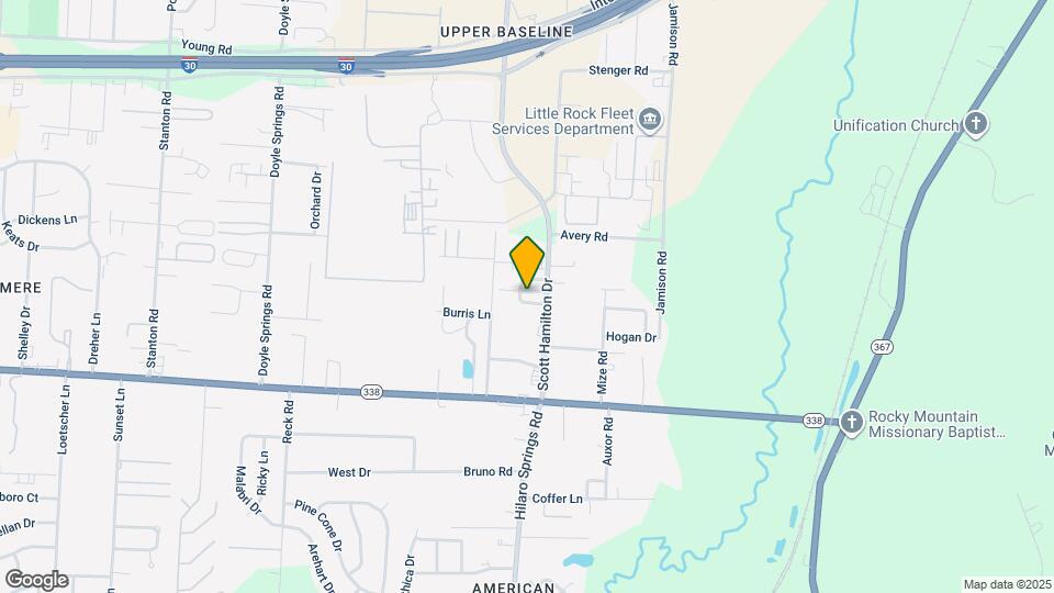 8510 Scott Hamilton Dr Map and Location Details