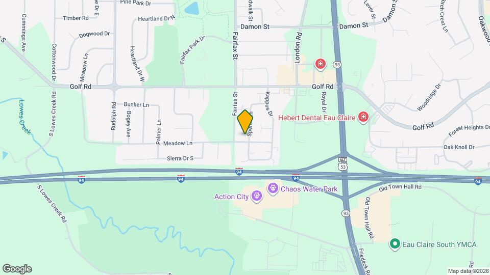 2318 Meadow Ln, Unit #4 Map and Location Details