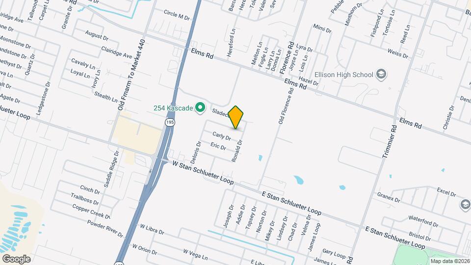 308 Deloris Dr Map and Location Details