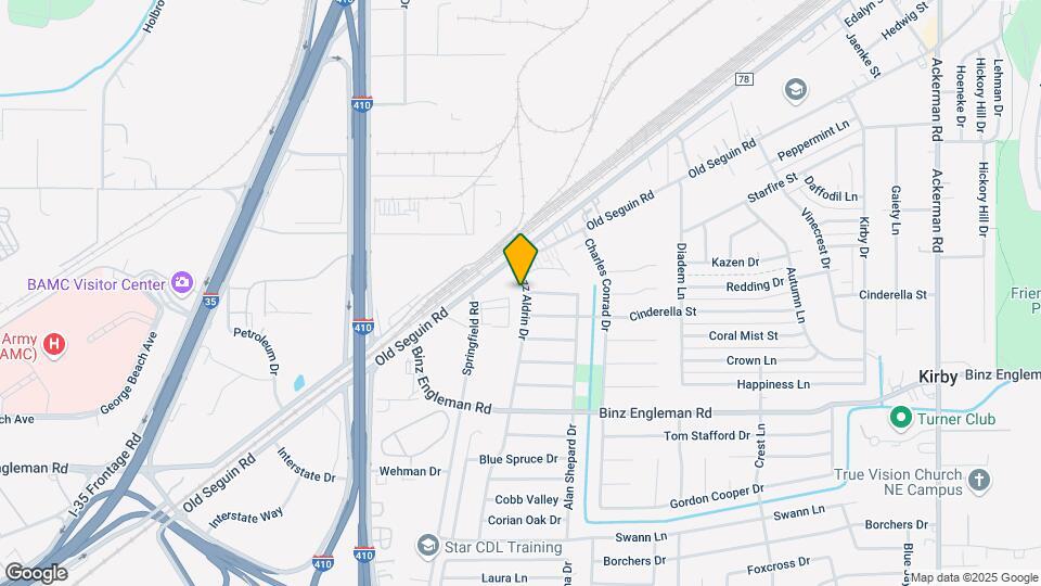 3518 Buzz Aldrin Dr Map and Location Details