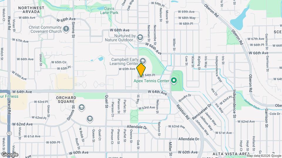 6483 Newcombe Ct Map and Location Details