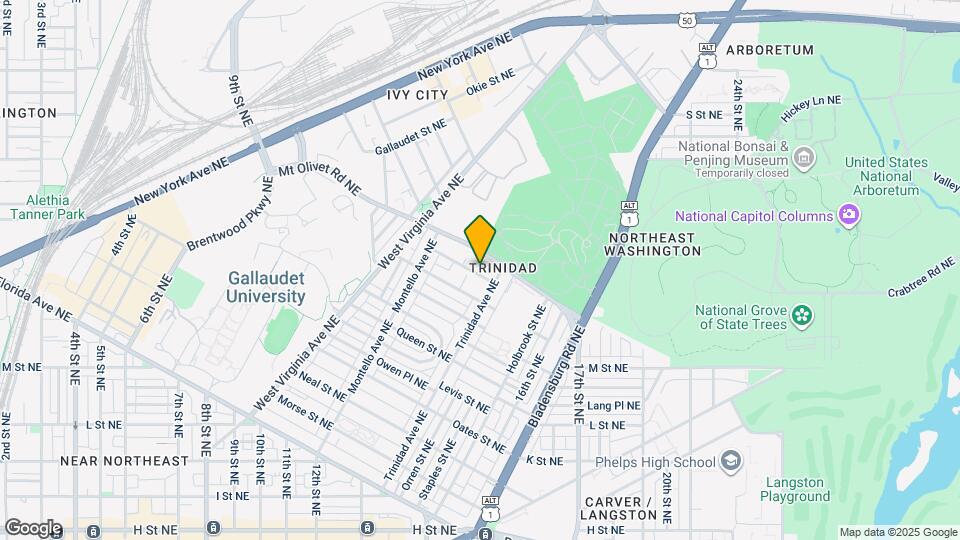 1270 Simms Pl NE Map and Location Details