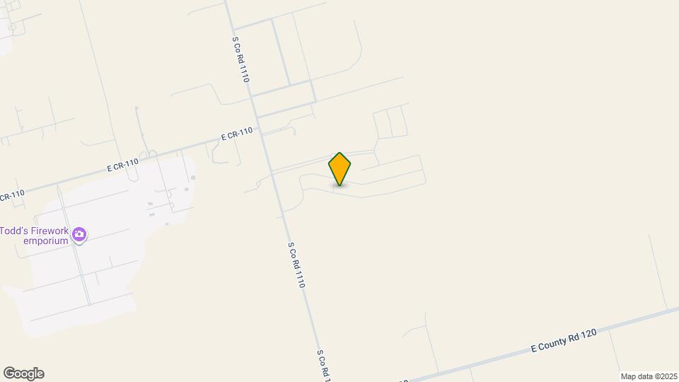 8205 E County Rd 115 Map and Location Details