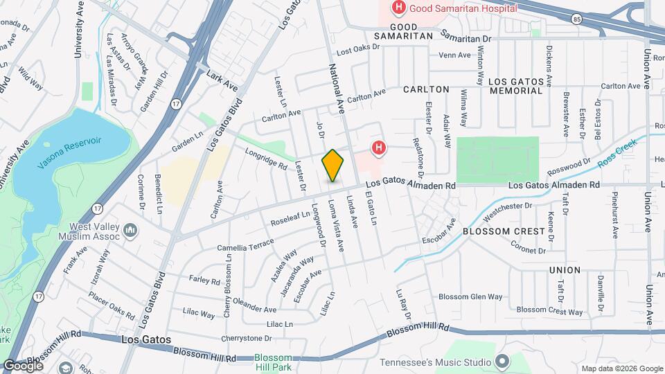 100 Loma Vista Ct Map and Location Details