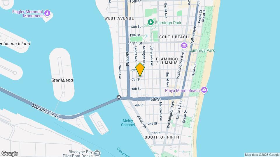 705 Lenox Ave Map and Location Details