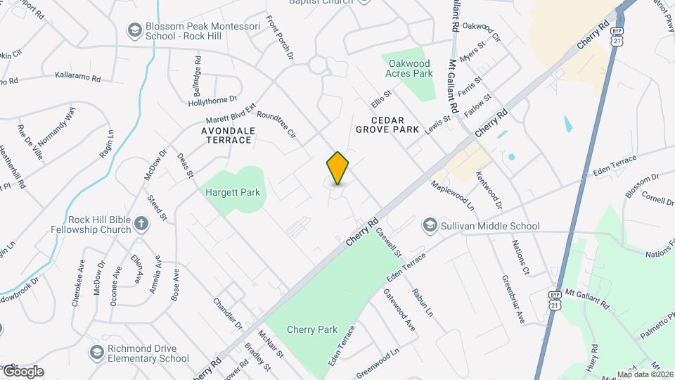 1694 Eagles Pl Map and Location Details