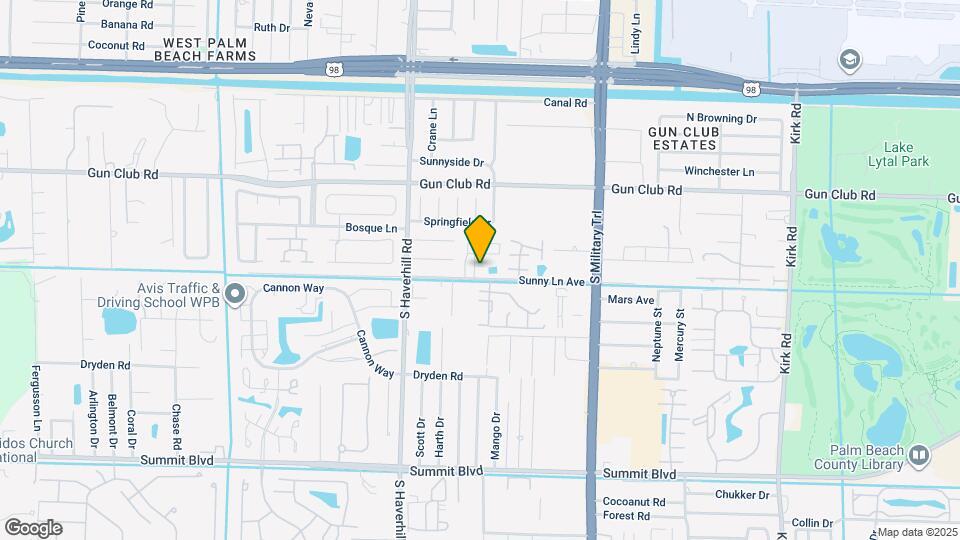 4758 Sunny Palm Cir Mapa y Detalles de la Ubicación