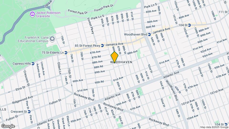 88-31 85th St Map and Location Details