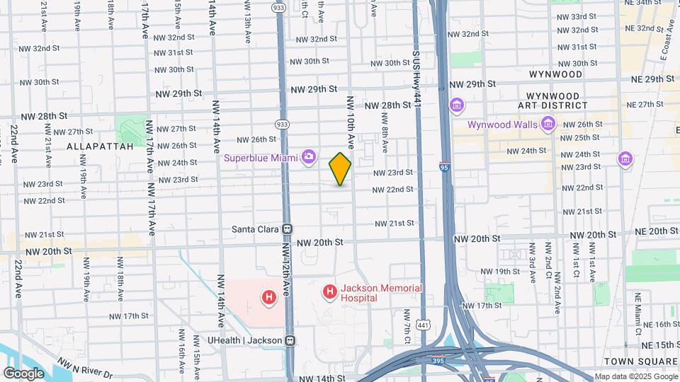 1016 Street Map and Location Details