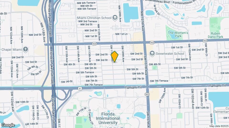 10983 SW 4th St Map and Location Details