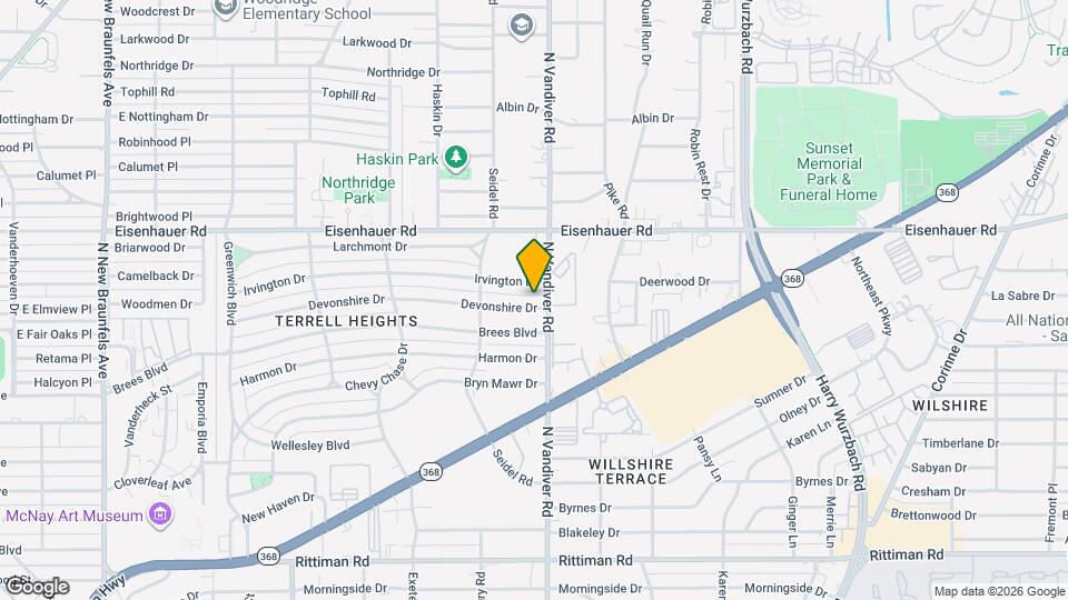 439 Devonshire Dr Map and Location Details