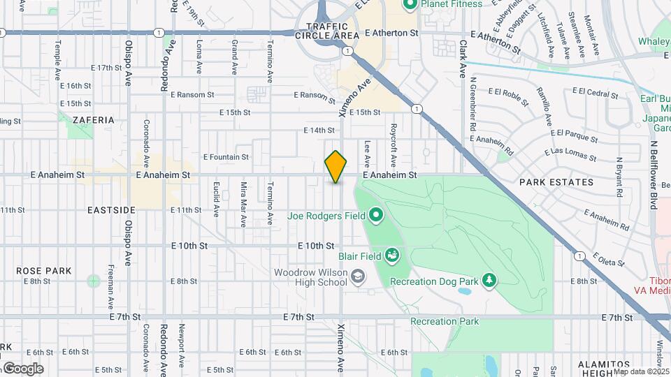 1215 Ximeno Ave Map and Location Details