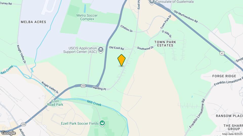 425 Ezell Pike Map and Location Details