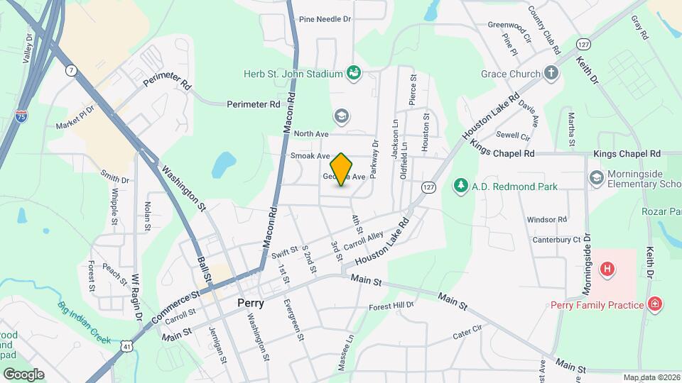 1309 Parkway Dr Map and Location Details