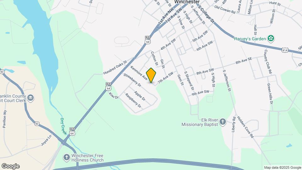 134 Kenmore Ave Map and Location Details