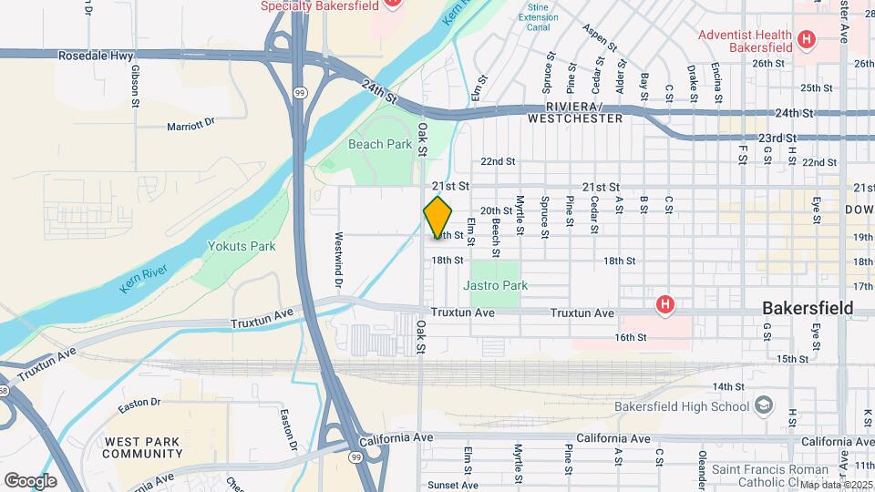 3107 19th St Map and Location Details