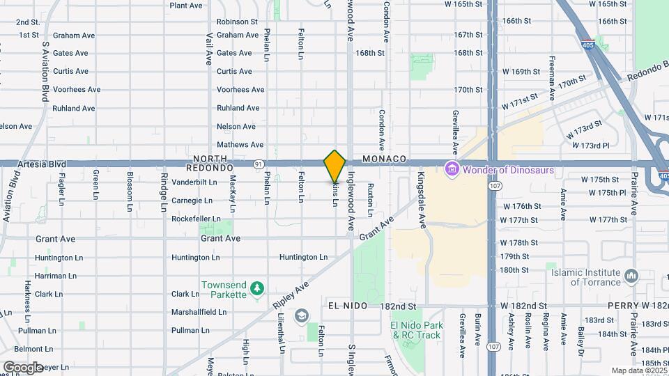 2622 Vanderbilt Ln Map and Location Details