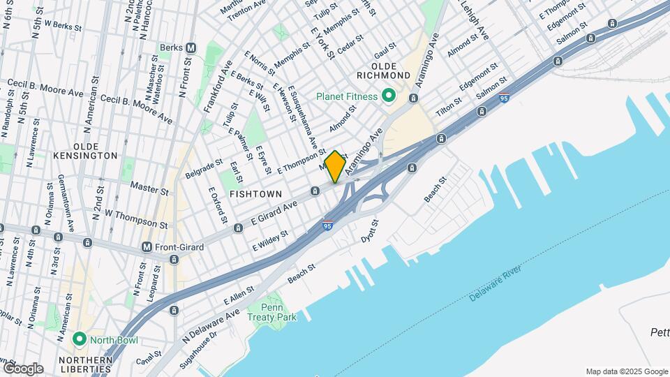 1135 E Susquehanna Ave, Unit VUC-1054 Map and Location Details