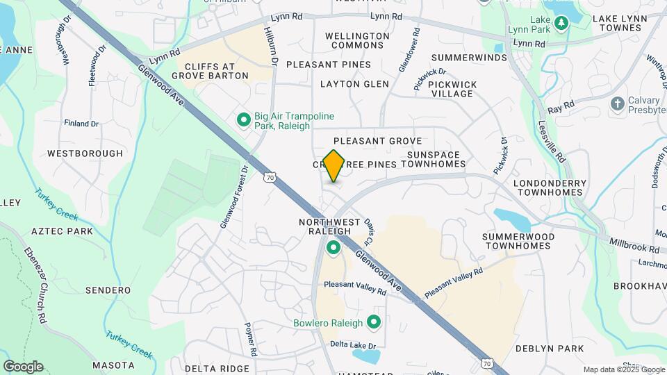 Pleasant Pines Townhomes Map and Location Details