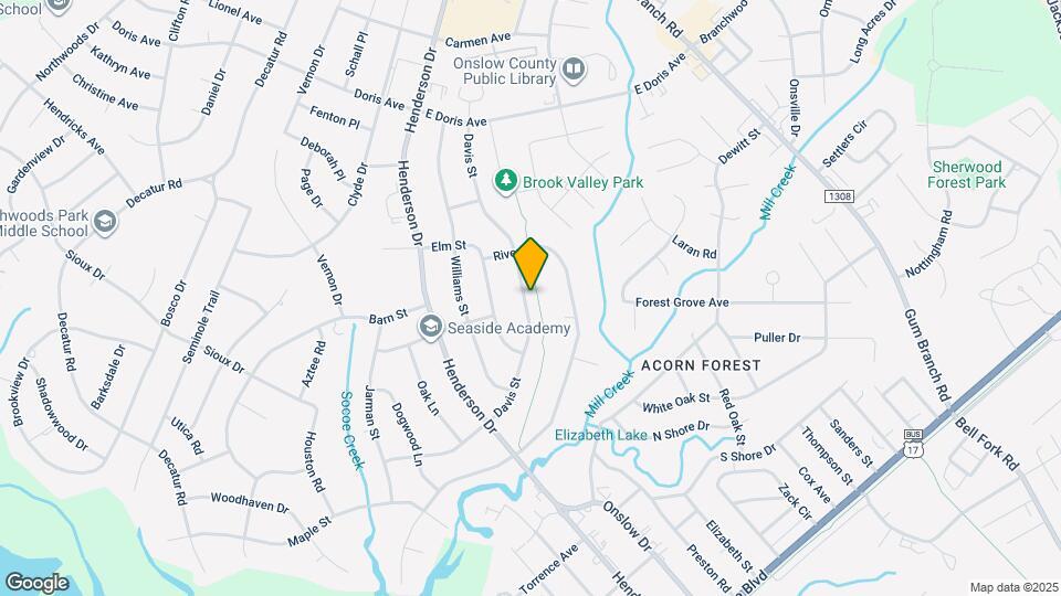 1230 Davis St Map and Location Details