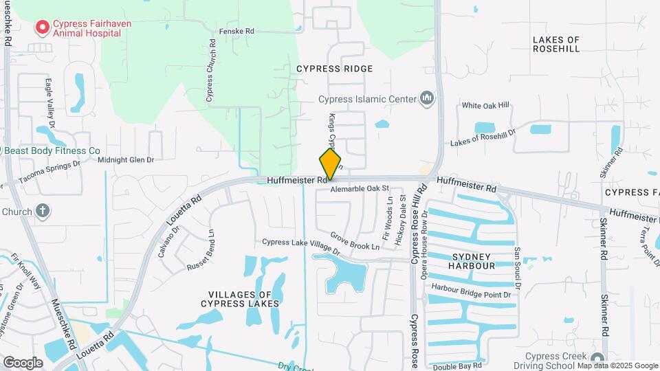 18518 Alemarble Oak St Map and Location Details