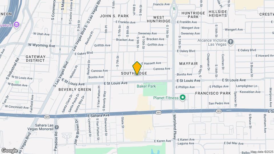 908 Bonita Ave Map and Location Details