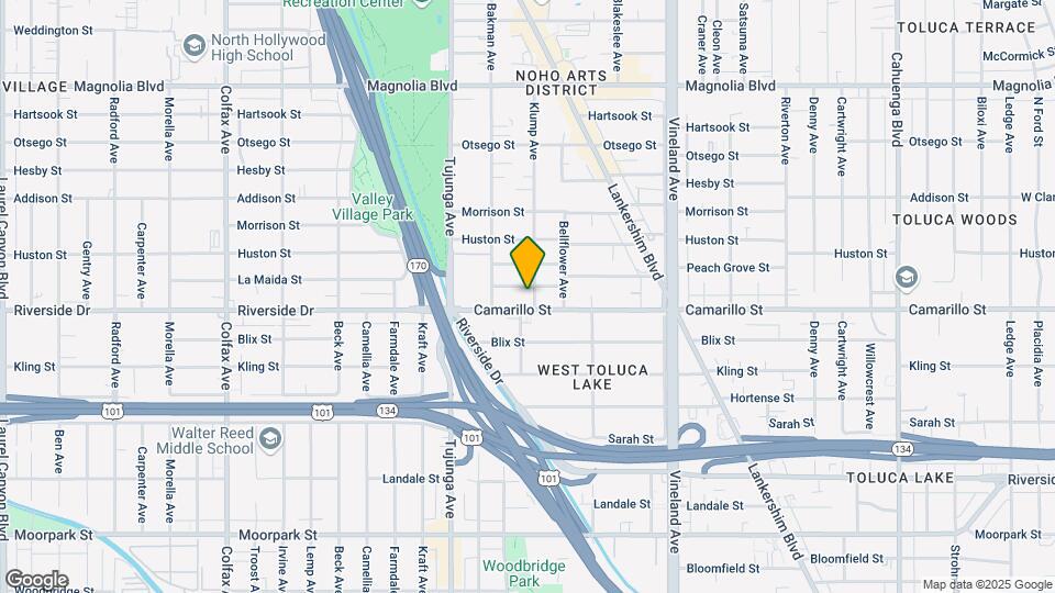 4821 Klump Ave Map and Location Details