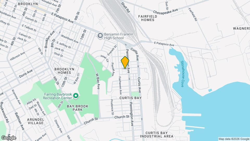 1519 Popland St Map and Location Details