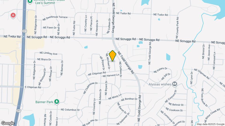 820 NE Aaron Dr Map and Location Details