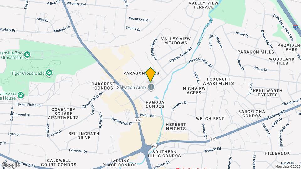522 Paragon Mills Rd Map and Location Details