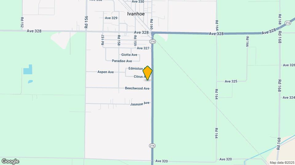32497 Rd 160 Map and Location Details