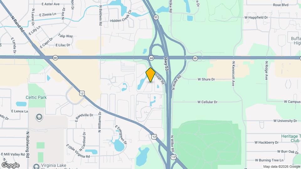 1510 N Silver Ln Map and Location Details