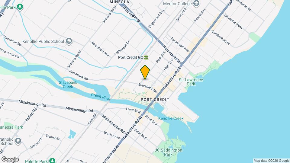 21 Park St E Map and Location Details