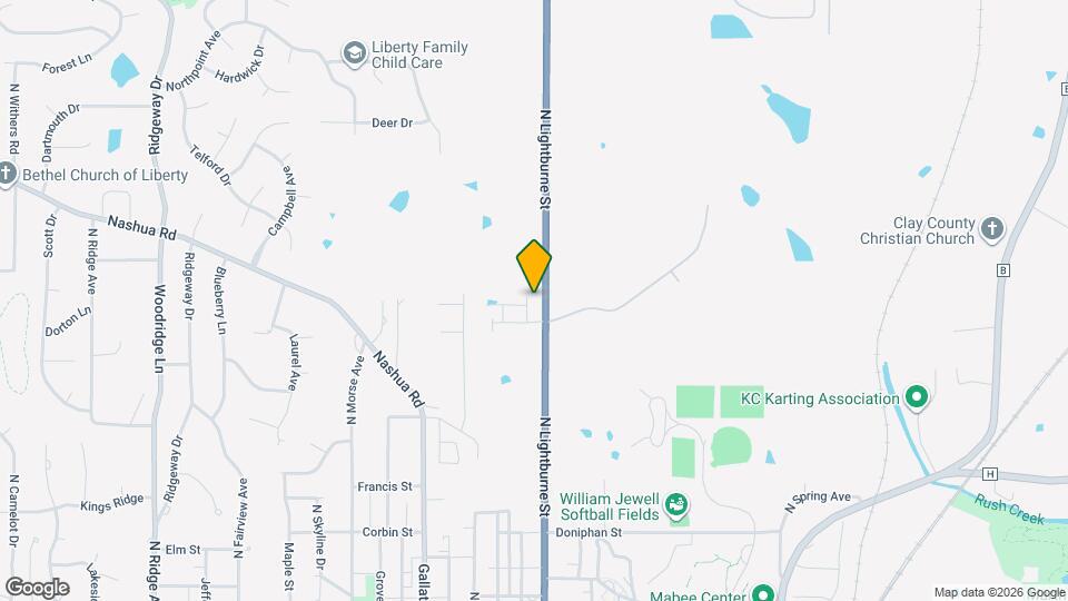 Cottages at Bluebird Creek Map and Location Details