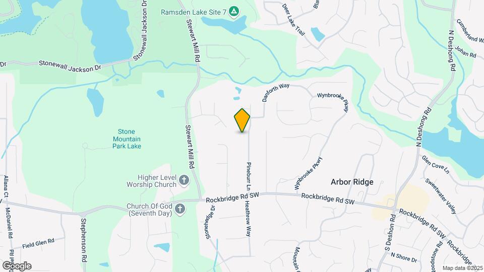 488 Pineburr Ln Map and Location Details