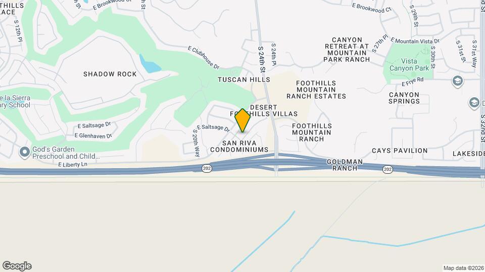 16842 S 23rd St Map and Location Details