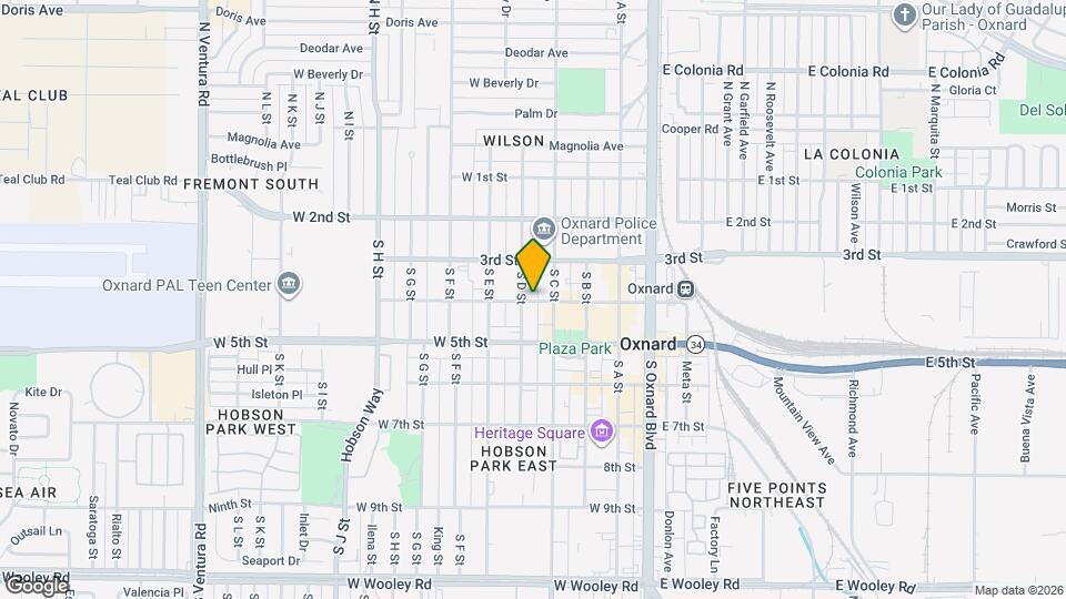 429 W 4th St Map and Location Details
