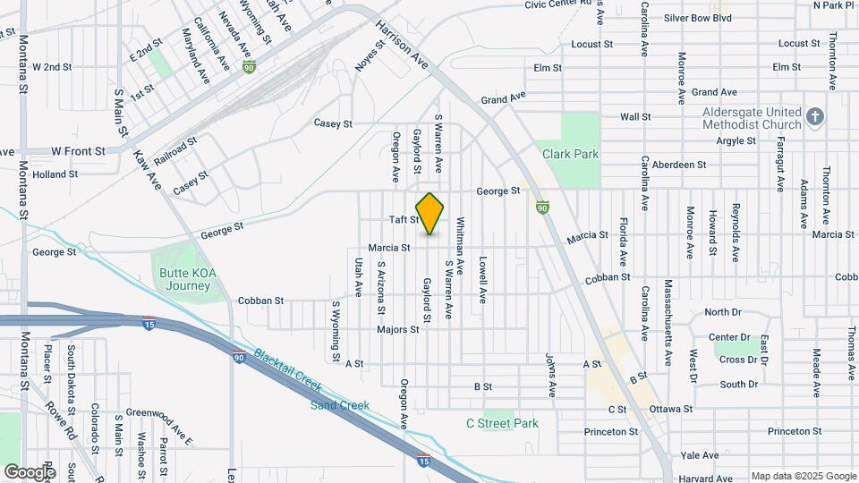 1830 Gaylord St Map and Location Details