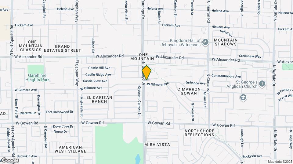 8476 W Gilmore Ave Map and Location Details